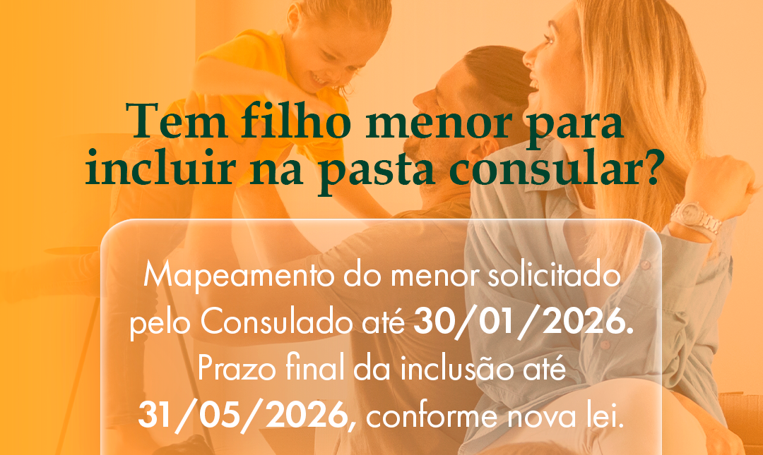 Mapeamento para filhos menores de idade